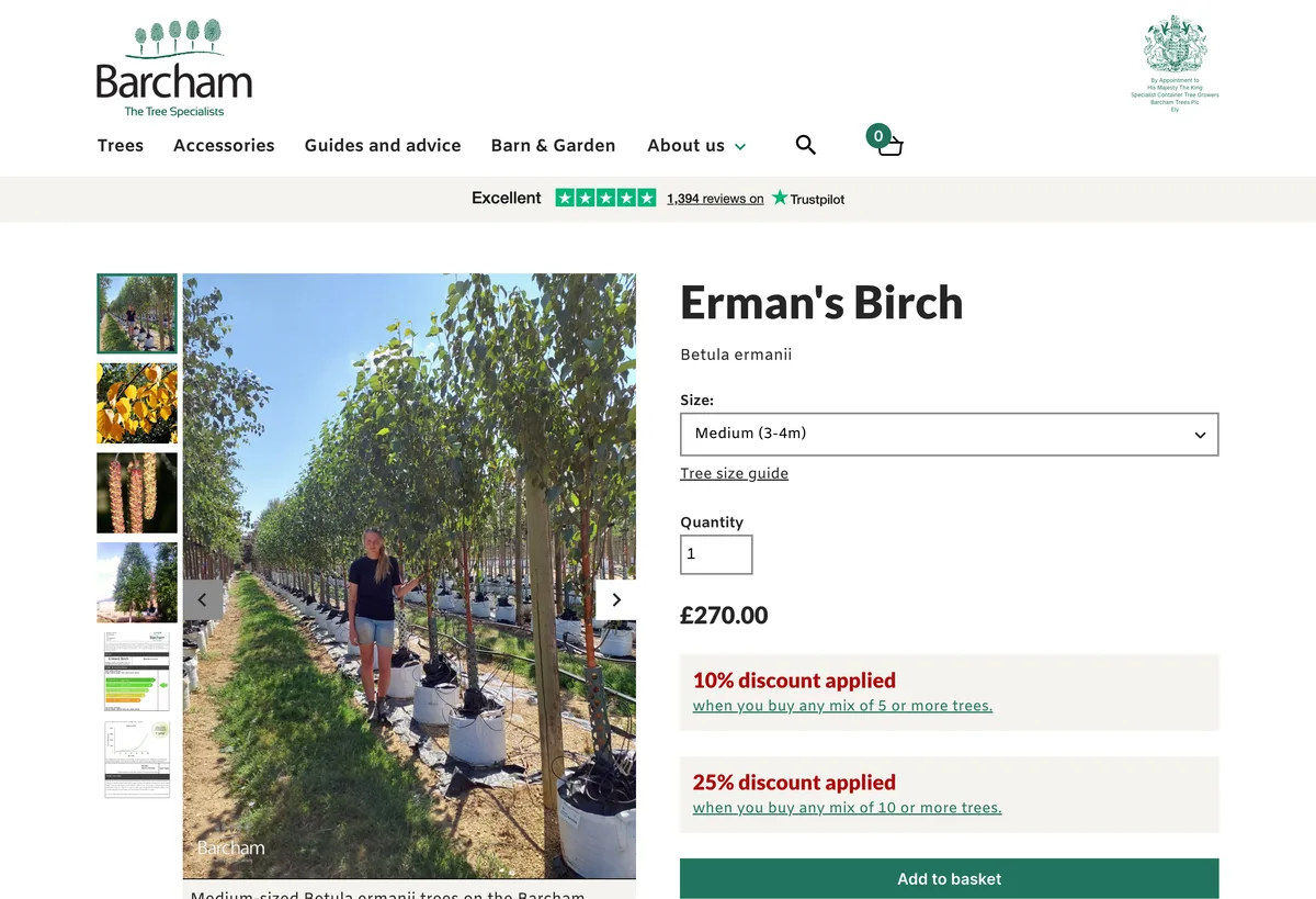 Barcham Trees — screen 2