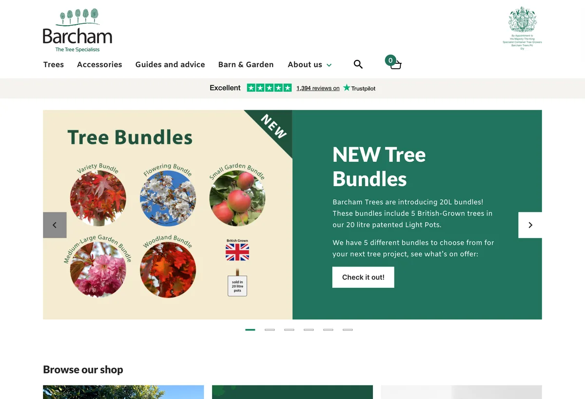 Barcham Trees