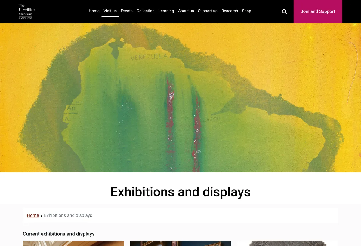 The Fitzwilliam Museum — screen 2