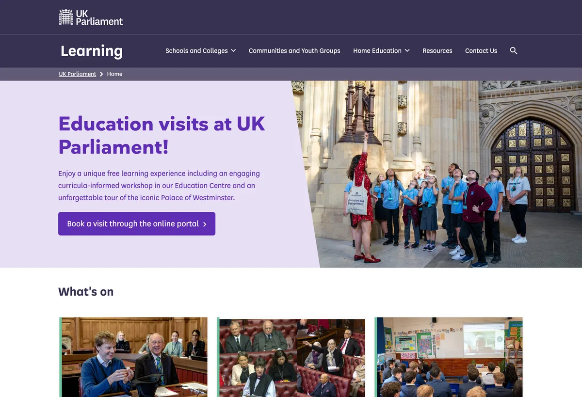 UK Parliament — screen 2